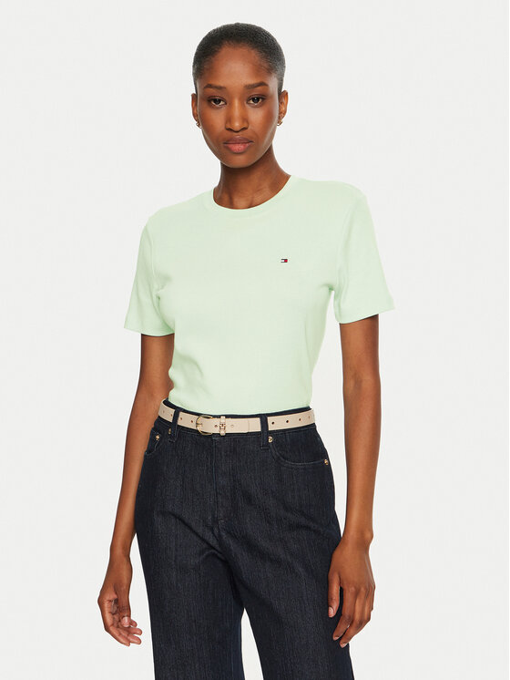 Tommy Hilfiger Marškinėliai · Žalia