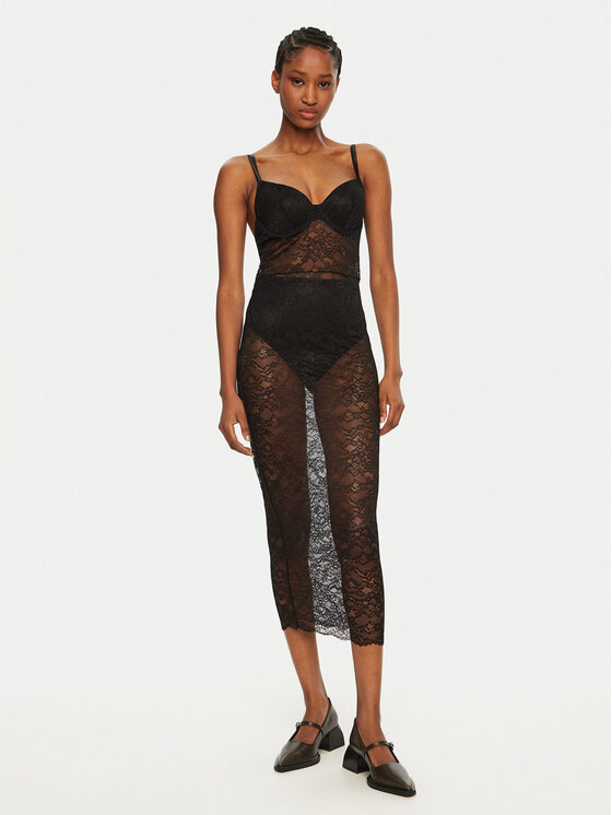 Guess Naktiniai marškiniai · Juoda