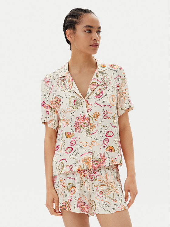 Hunkemöller Pižamos marškinėliai · Spalvota