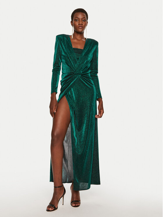 Simona Corsellini Vakarinė suknelė · Žalia · Maksi