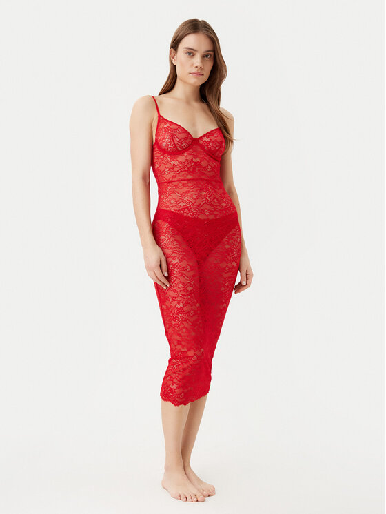 Guess Naktiniai marškiniai · Raudona