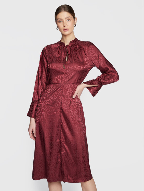 Closet London Kasdieninė suknelė · Vyšninė · Midi