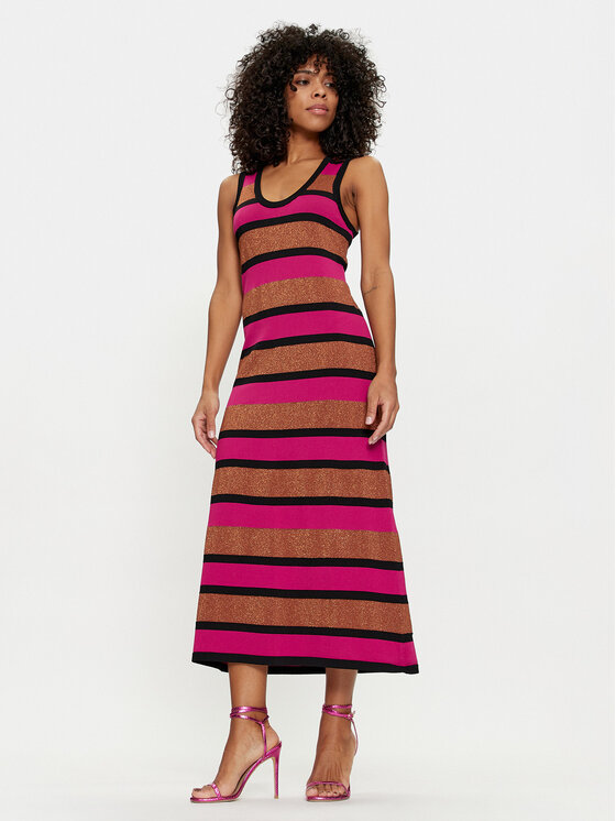 LOLA CASADEMUNT Trikotažinė suknelė · Spalvota · Midi