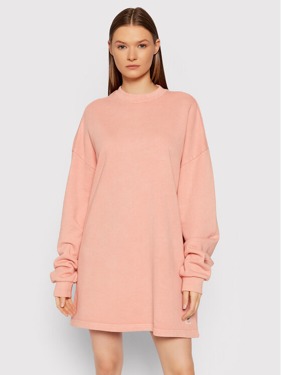 Reebok Trikotažinė suknelė · Rožinė · Mini