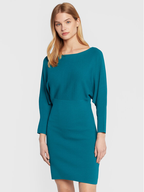 Sisley Trikotažinė suknelė · Turkio · Mini