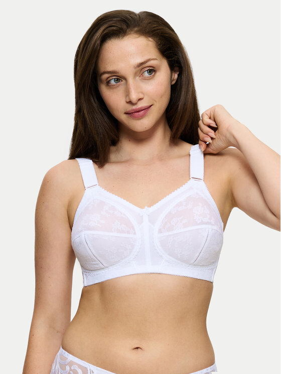 Triumph Besiūlė liemenėlė · Balta