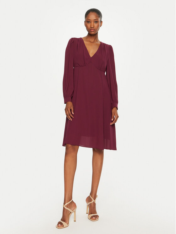 Rinascimento Kokteilinė suknelė · Vyšninė · Midi