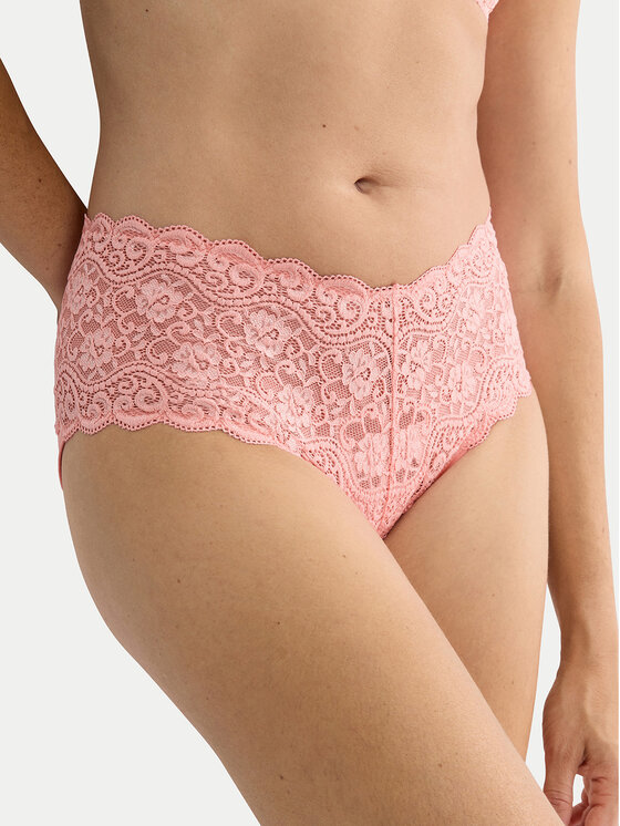 Triumph Klasikinės kelnaitės aukštu juosmeniu · Rožinė