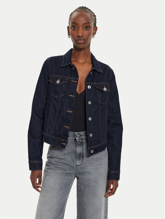 Pepe Jeans Džinsinė striukė · Tamsiai mėlyna