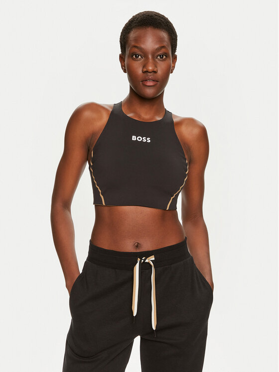 BOSS Sportinė liemenėlė · Juoda