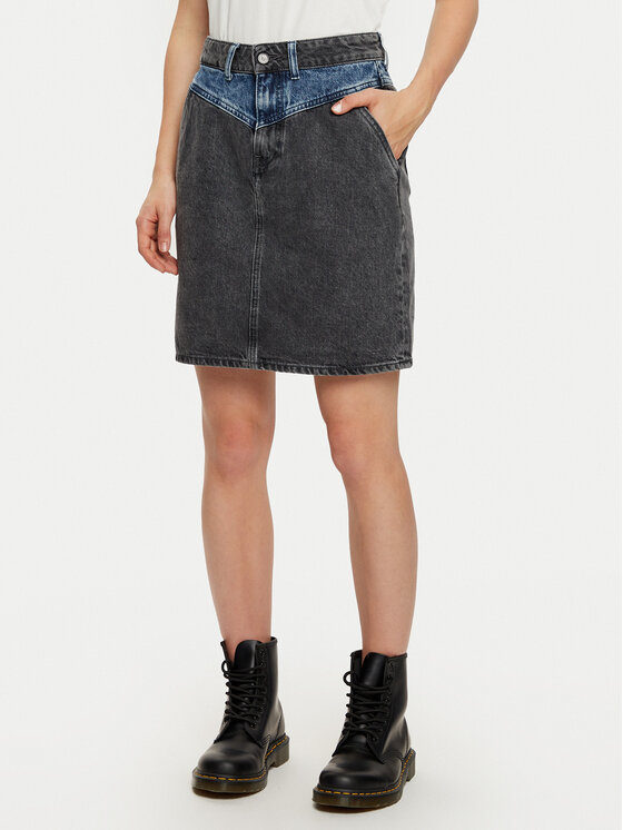 Mustang Džinsinis sijonas · Pilka · Mini