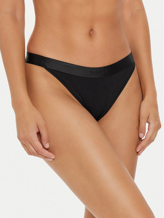 BOSS Klasikinės kelnaitės · Juoda