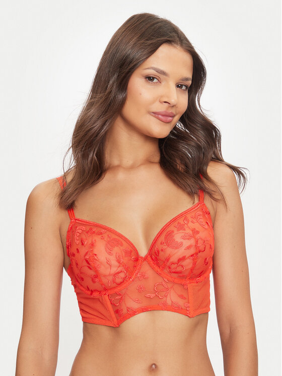 Chantelle Liemenėlė su lankeliais · Raudona