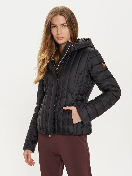 EA7 Emporio Armani Demisezoninė striukė · Juoda