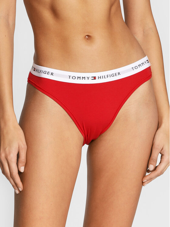 Tommy Hilfiger Klasikinės kelnaitės · Raudona
