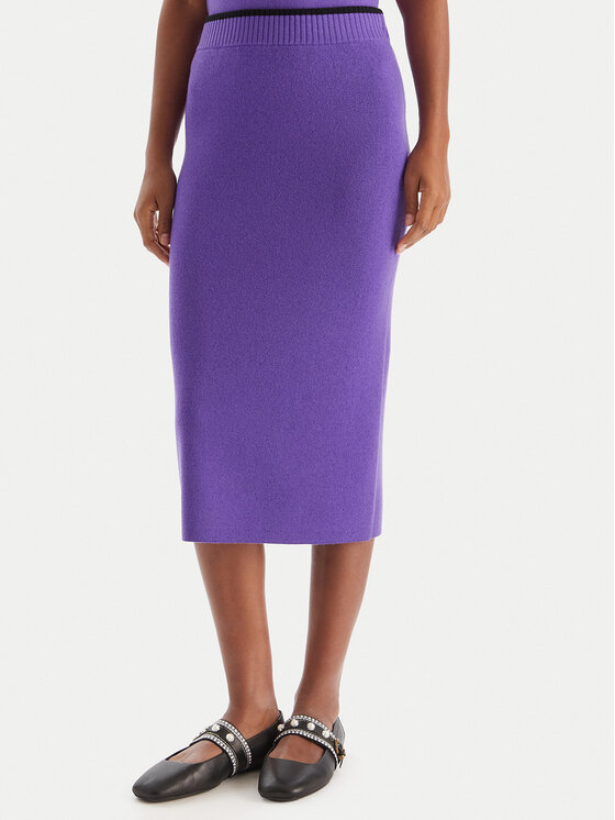 PINKO Midi sijonas · Violetinė · Midi