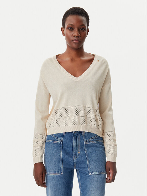 Gaudi Megztinis · Smėlio · Regular Fit