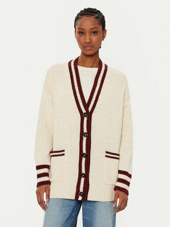 Weekend Max Mara Kardiganas · Écru · Regular Fit