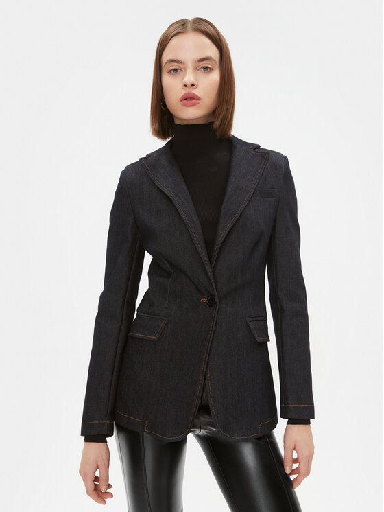 TWINSET Švarkas · Tamsiai mėlyna · Regular Fit