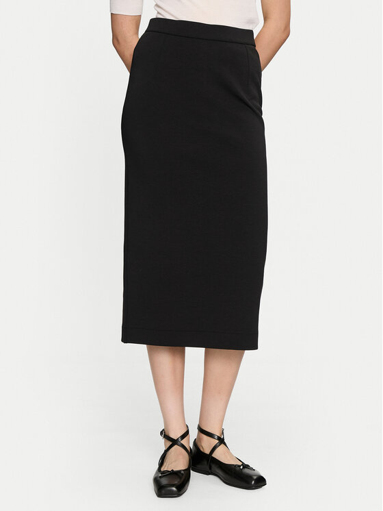 Marc O'Polo Tiesus sijonas · Juoda · Midi