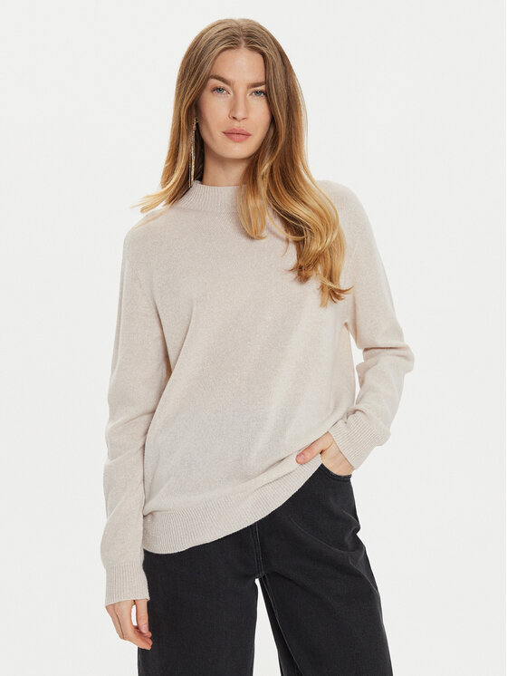 TWINSET Megztinis · Écru · Relaxed Fit