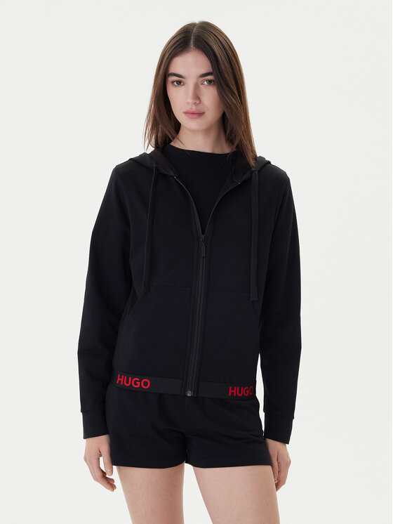HUGO Džemperis · Juoda · Relaxed Fit