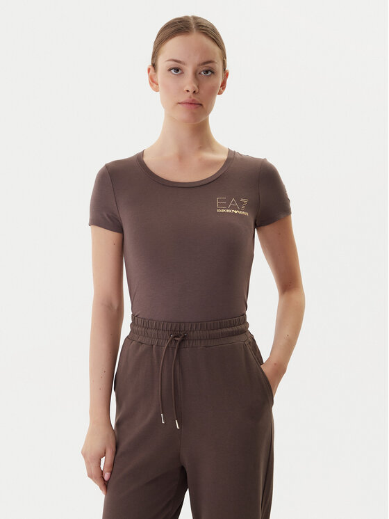 EA7 Emporio Armani Marškinėliai · Ruda