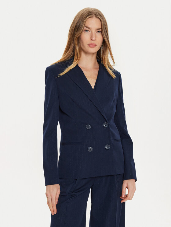 TWINSET Švarkas · Tamsiai mėlyna · Regular Fit