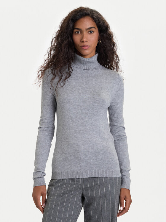 Vero Moda Golfas · Pilka · Slim Fit