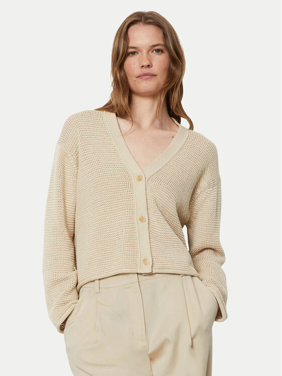 Marc O'Polo Kardiganas · Smėlio · Regular Fit