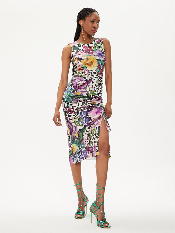 Just Cavalli Kasdieninė suknelė · Spalvota · Midi