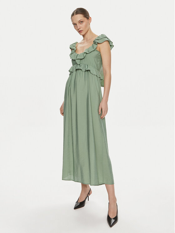 Kodas 20MAY Vero Moda Vasarinė suknelė · Žalia · Maksi