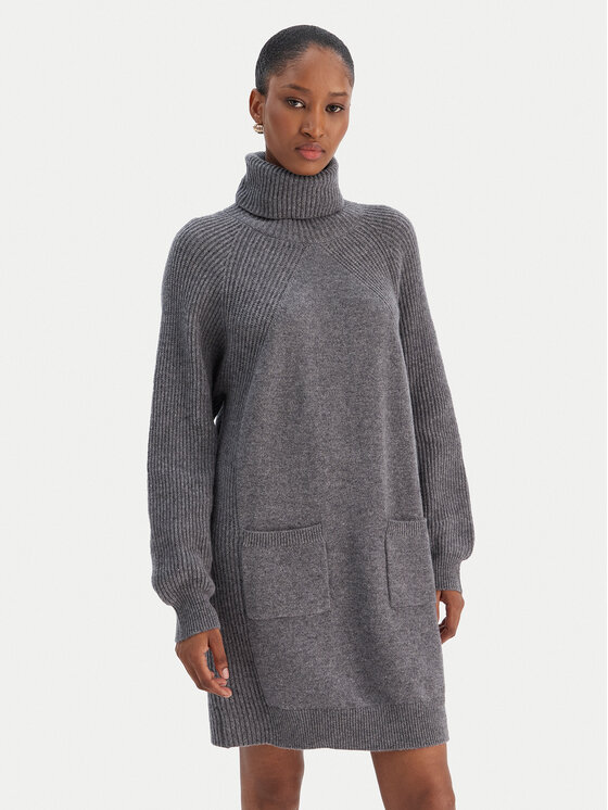 Liu Jo Trikotažinė suknelė · Pilka · Mini