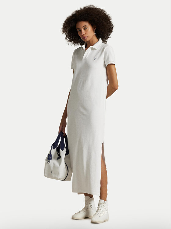Polo Ralph Lauren Kasdieninė suknelė · Balta · Maksi