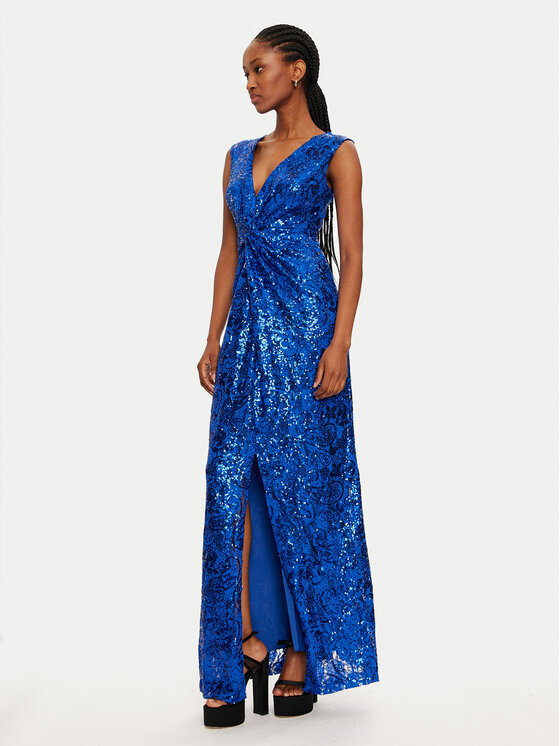 Rinascimento Vakarinė suknelė · Mėlyna · Maksi