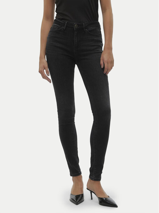 Vero Moda Džinsai · Juoda · Skinny Fit