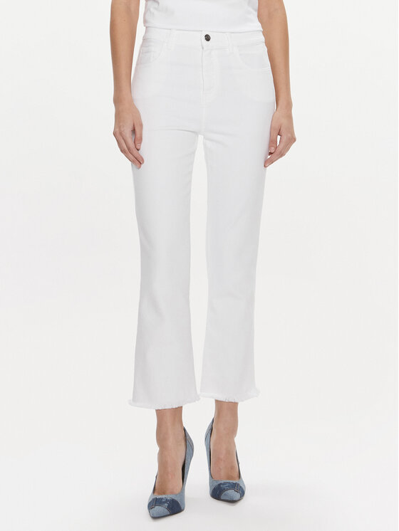 Marella Džinsai · Balta · Regular Fit