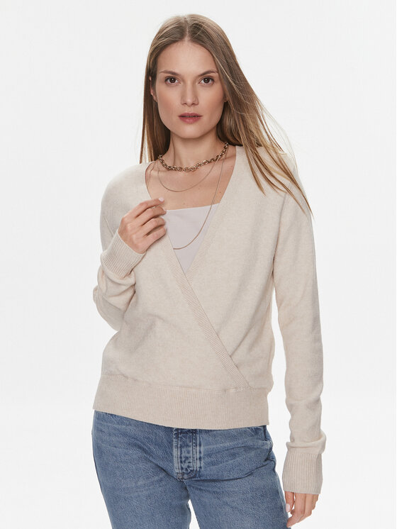 Vila Megztinis · Smėlio · Regular Fit