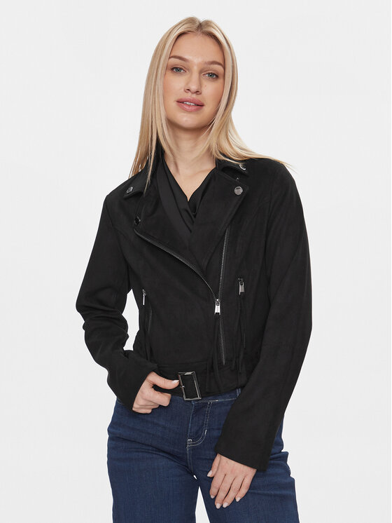 Guess Demisezoninė striukė · Juoda