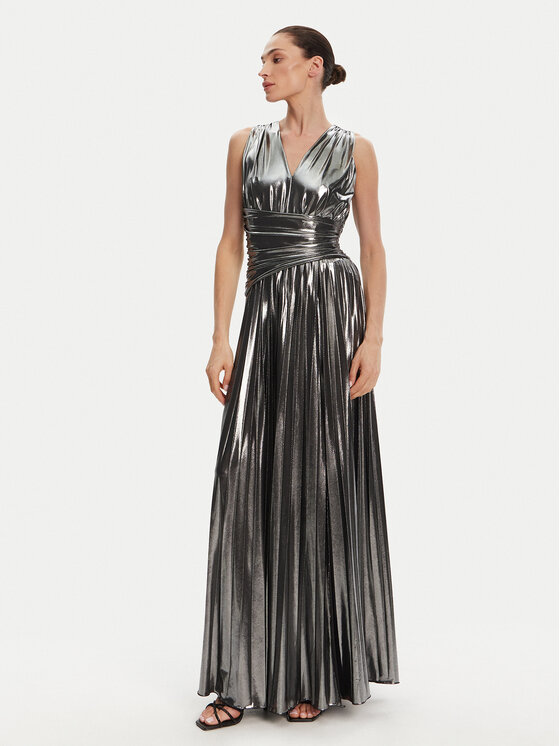 Fracomina Vakarinė suknelė · Sidabrinė · Maksi