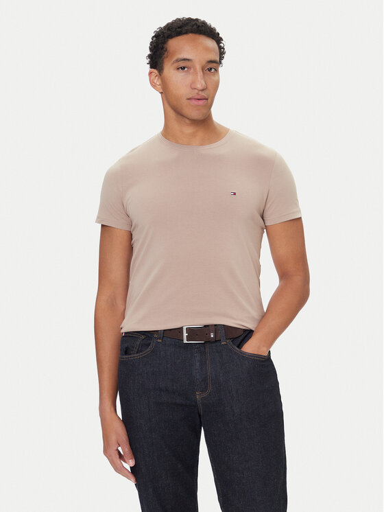 Tommy Hilfiger Marškinėliai · Smėlio