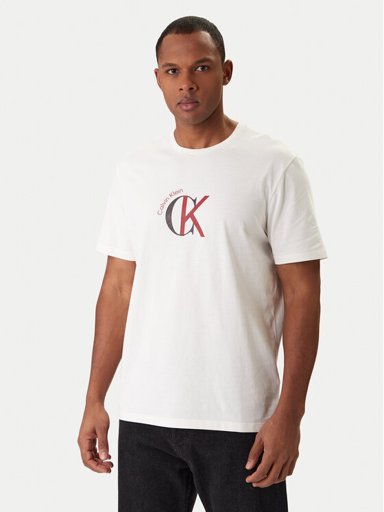 Calvin Klein Jeans Marškinėliai · Balta