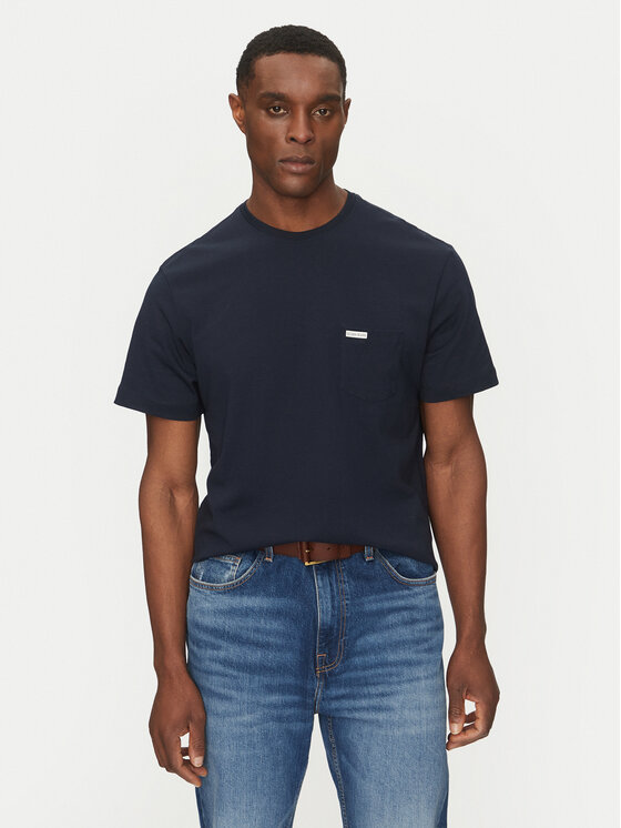 Guess Jeans Marškinėliai · Tamsiai mėlyna