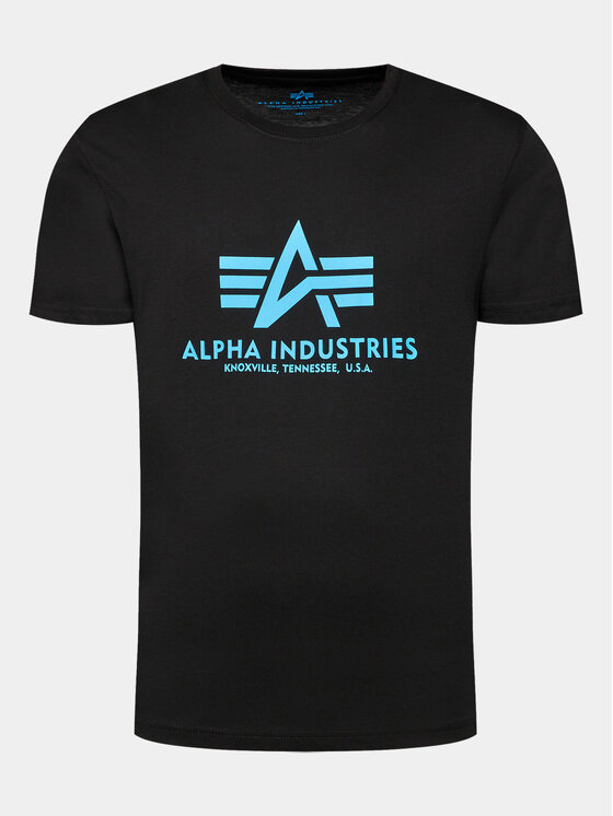 Alpha Industries Marškinėliai · Juoda