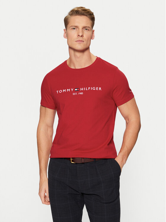 Tommy Hilfiger Marškinėliai · Raudona