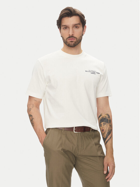 Marc O'Polo Denim Marškinėliai · Écru