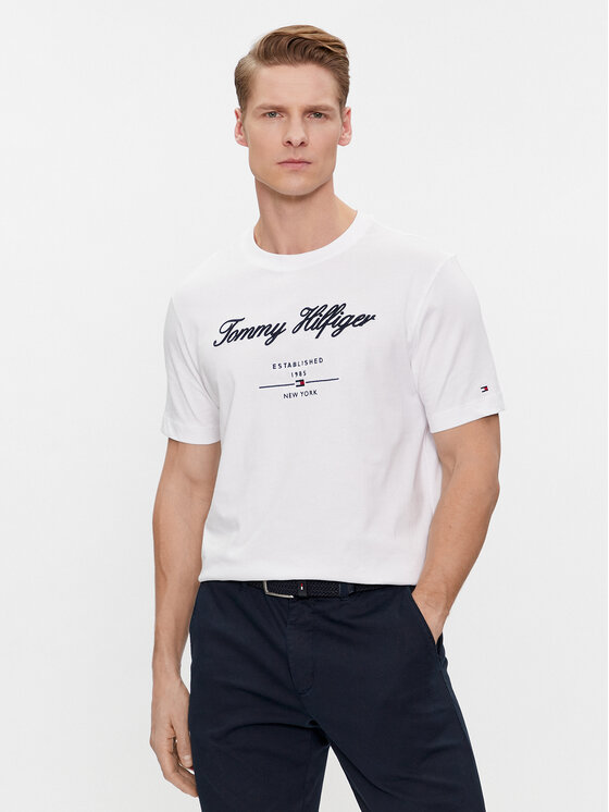 Tommy Hilfiger Marškinėliai · Balta