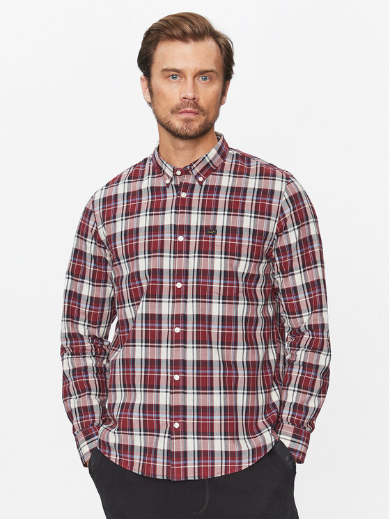 Lee Marškiniai · Vyšninė · Regular Fit