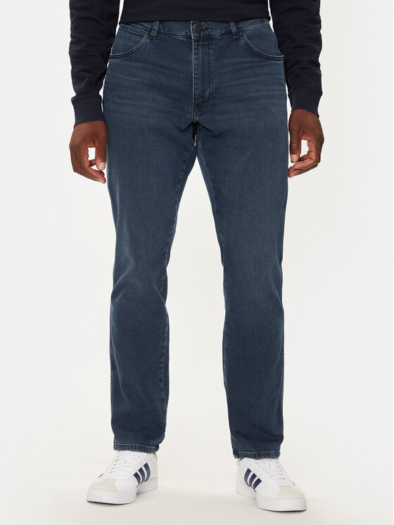 Wrangler Džinsai · Tamsiai mėlyna · Slim Fit