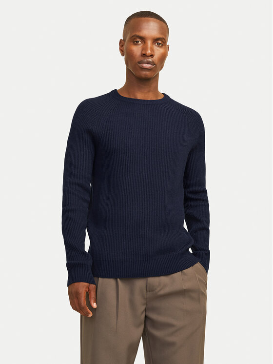 Jack & Jones Megztinis · Tamsiai mėlyna